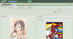 Desktop Screenshot of deena-chan.deviantart.com