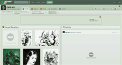Desktop Screenshot of clark-ars.deviantart.com