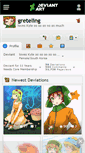 Mobile Screenshot of greteling.deviantart.com