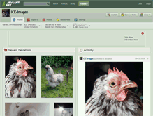 Tablet Screenshot of ice-images.deviantart.com