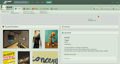 Desktop Screenshot of dreejt.deviantart.com