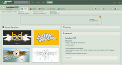 Desktop Screenshot of bendunn135.deviantart.com