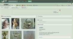 Desktop Screenshot of carlgust.deviantart.com