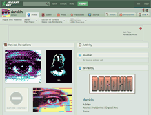 Tablet Screenshot of darokin.deviantart.com