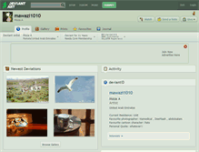 Tablet Screenshot of mawazi1010.deviantart.com