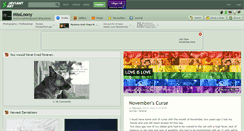 Desktop Screenshot of missloony.deviantart.com