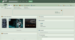 Desktop Screenshot of craik.deviantart.com