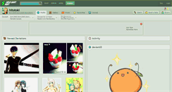 Desktop Screenshot of hitotoki.deviantart.com