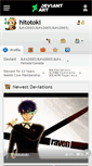 Mobile Screenshot of hitotoki.deviantart.com