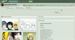 Desktop Screenshot of naomi-akita-uzumaki.deviantart.com