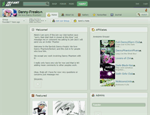 Tablet Screenshot of danny-freaks.deviantart.com