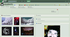 Desktop Screenshot of johnnyblaze554.deviantart.com