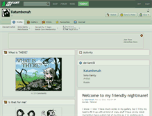 Tablet Screenshot of katambenah.deviantart.com