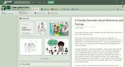 Desktop Screenshot of code-lyoko-club.deviantart.com