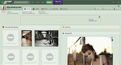 Desktop Screenshot of missjessicajune.deviantart.com