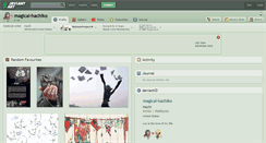 Desktop Screenshot of magical-hachiko.deviantart.com