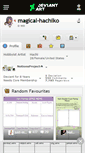 Mobile Screenshot of magical-hachiko.deviantart.com