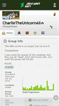 Mobile Screenshot of charlietheunicornall.deviantart.com