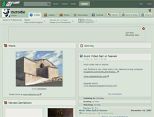 Tablet Screenshot of mcrostie.deviantart.com