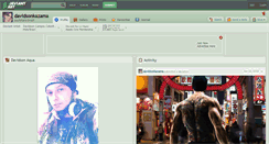 Desktop Screenshot of davidsonkazama.deviantart.com