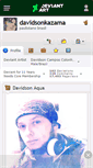 Mobile Screenshot of davidsonkazama.deviantart.com