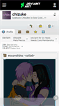 Mobile Screenshot of chizuke.deviantart.com