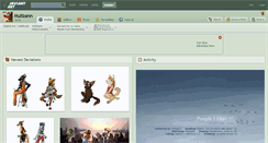 Desktop Screenshot of hulizann.deviantart.com