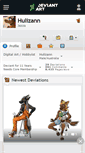 Mobile Screenshot of hulizann.deviantart.com