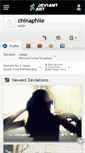 Mobile Screenshot of chinaphile.deviantart.com