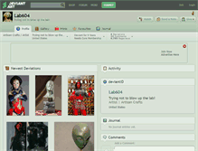 Tablet Screenshot of lab604.deviantart.com