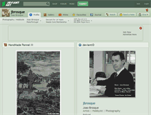 Tablet Screenshot of jbrosque.deviantart.com