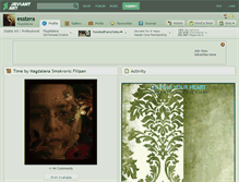 Tablet Screenshot of esstera.deviantart.com