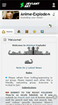 Mobile Screenshot of anime-explode.deviantart.com