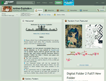 Tablet Screenshot of anime-explode.deviantart.com