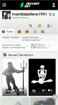 Mobile Screenshot of iwanttobelieve1991.deviantart.com