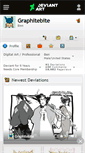 Mobile Screenshot of graphitebite.deviantart.com