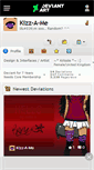 Mobile Screenshot of kizz-a-me.deviantart.com