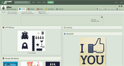 Desktop Screenshot of diher.deviantart.com