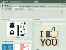 Tablet Screenshot of diher.deviantart.com