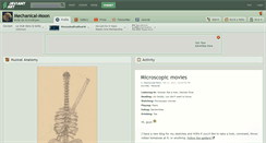 Desktop Screenshot of mechanical-moon.deviantart.com