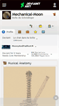 Mobile Screenshot of mechanical-moon.deviantart.com