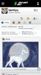 Mobile Screenshot of kamiiyu.deviantart.com