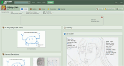 Desktop Screenshot of chippy-chan.deviantart.com