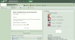 Desktop Screenshot of madonnalovers.deviantart.com