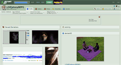 Desktop Screenshot of lovejohnnydepp2.deviantart.com