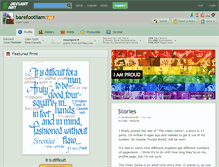 Tablet Screenshot of barefootliam.deviantart.com
