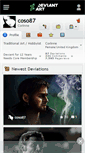 Mobile Screenshot of coso87.deviantart.com