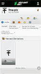 Mobile Screenshot of fma-plz.deviantart.com