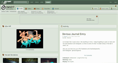 Desktop Screenshot of mars217.deviantart.com