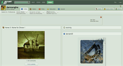 Desktop Screenshot of damnengine.deviantart.com